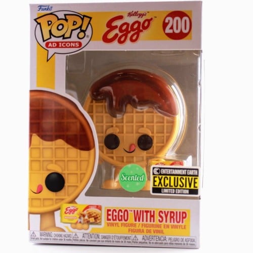 Funko Pop Kellogg's Eggo with Syrup - Scented Entertainment Earth Exclusive Figure # 200