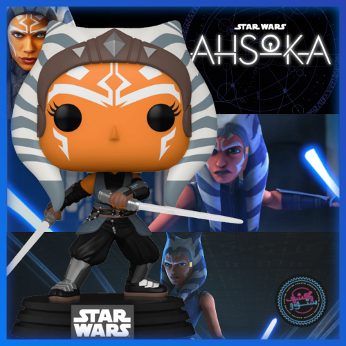 Funko Pop! Star Wars: The Mandalorian - Ahsoka with Lightsabers