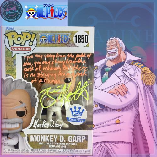 Funko Pop! One Piece Monkey D. Garp - Funko (Exclusive) #1850 AUTO BRIAN MATHIS