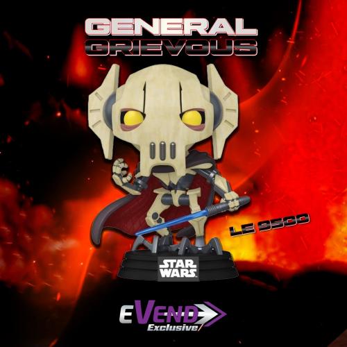 Funko Pop! Star Wars General Grievous #796 LE 9500 eVend Exclusive