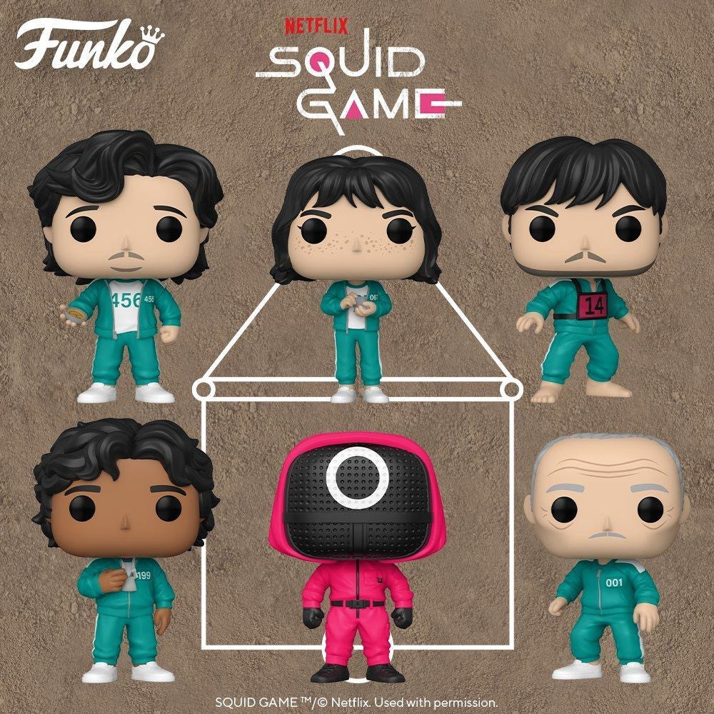 squid game pop funko