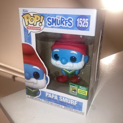 Funko Pop! The Smurfs - Papa Smurf #1525 LE (SDCC ‘24 OFFICIAL STICKER)