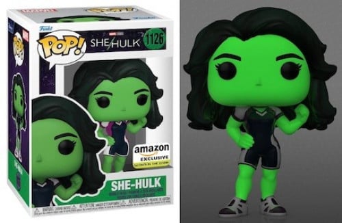 Funko Pop! Marvel: She-Hulk - She-Hulk Glow in The Dark