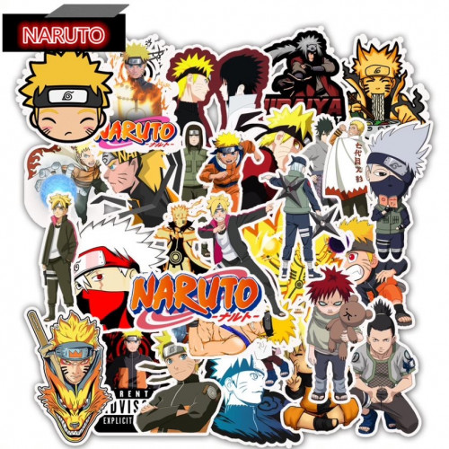 Anime NARUTO  Stickers استكرات انمي ناروتو ( 10 حب...