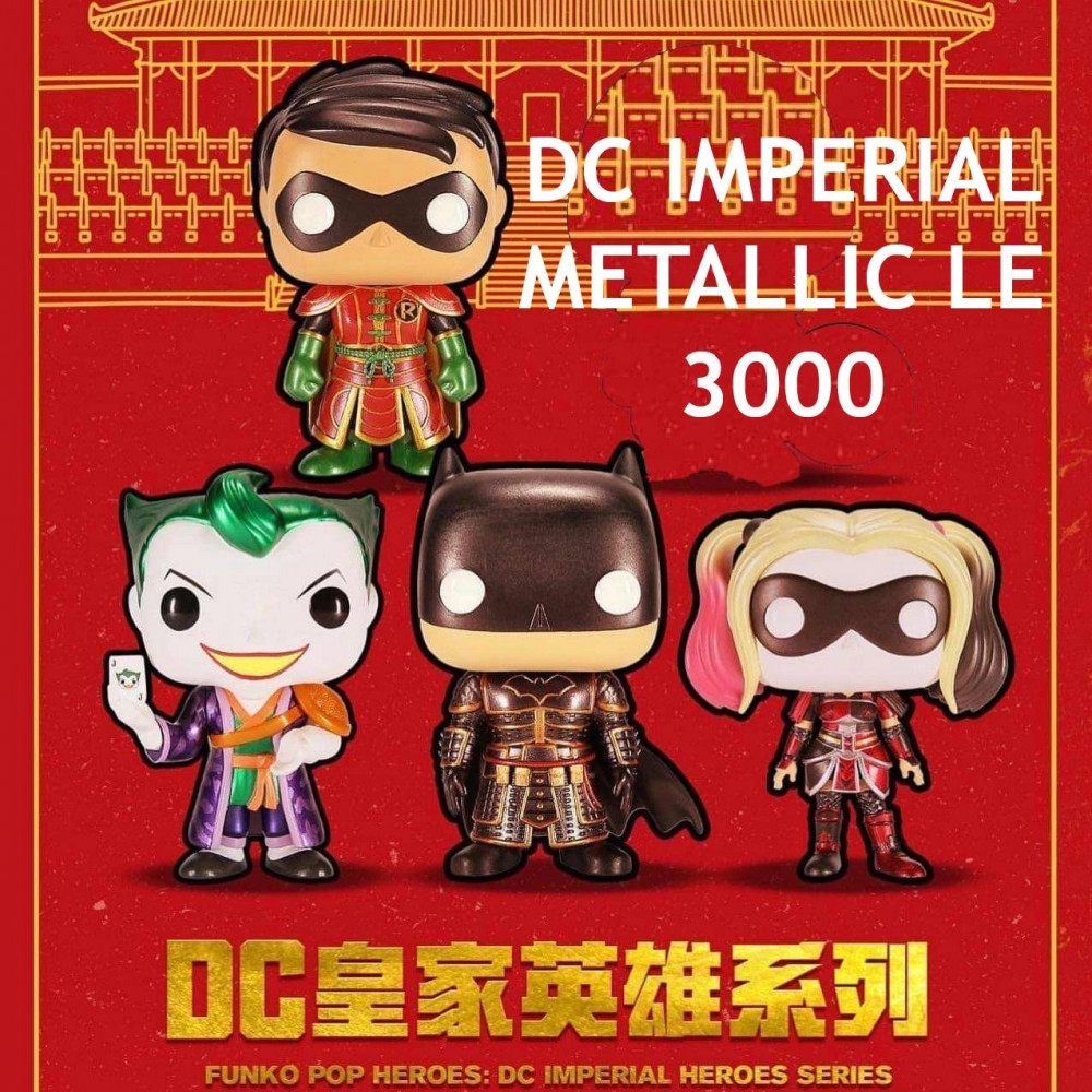 dc imperial palace funko pop metallic