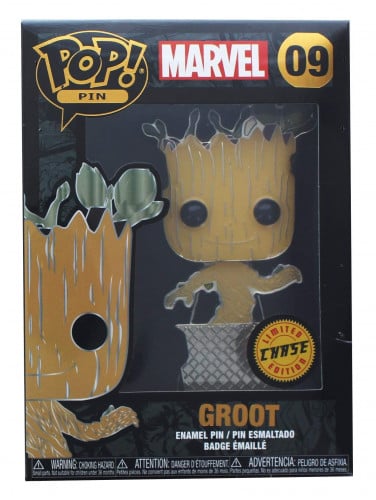 FUNKO POP PIN - GROOT LIMITED CHASE EDITION