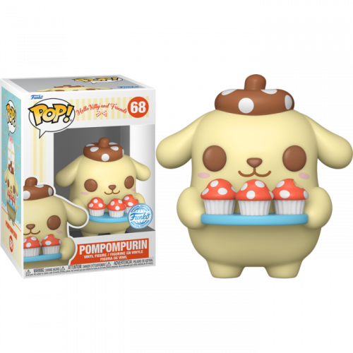 Funko POP! Sanrio Hello Kitty And Friends Hello Kitty - Pompompurin Exclusive Vinyl Figure #67