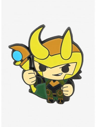 Marvel Chibi Loki Enamel Pin -  Exclusive