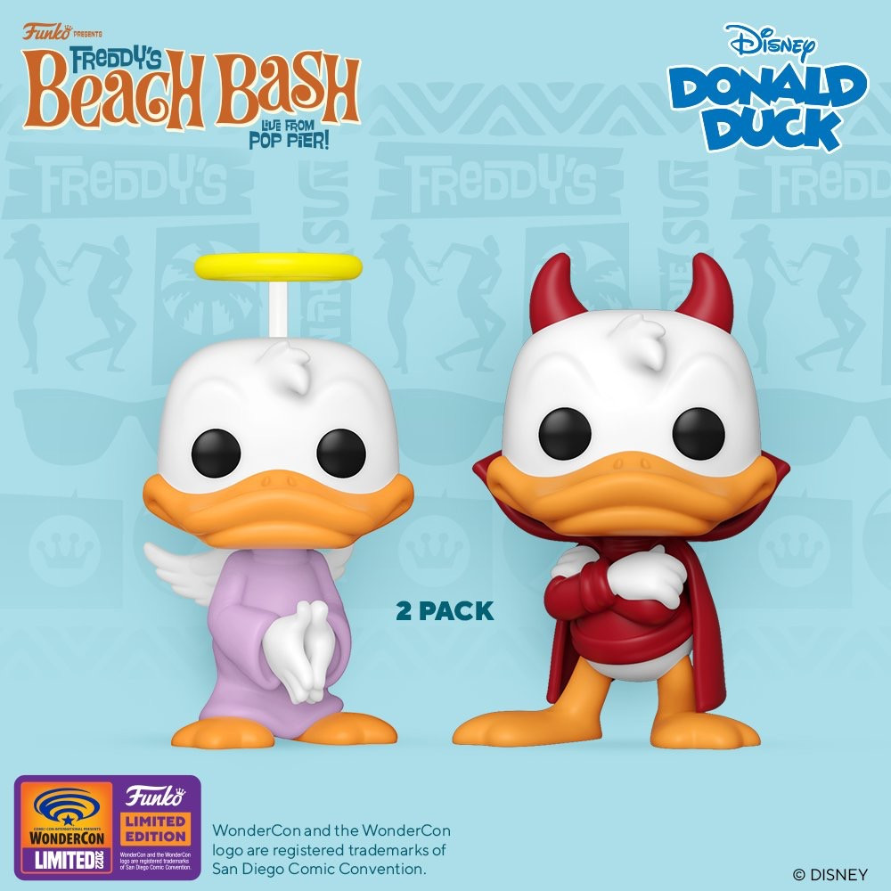 donald duck wondercon funko