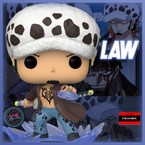 One Piece Trafalgar Law Room Attack Funko Pop Excl...