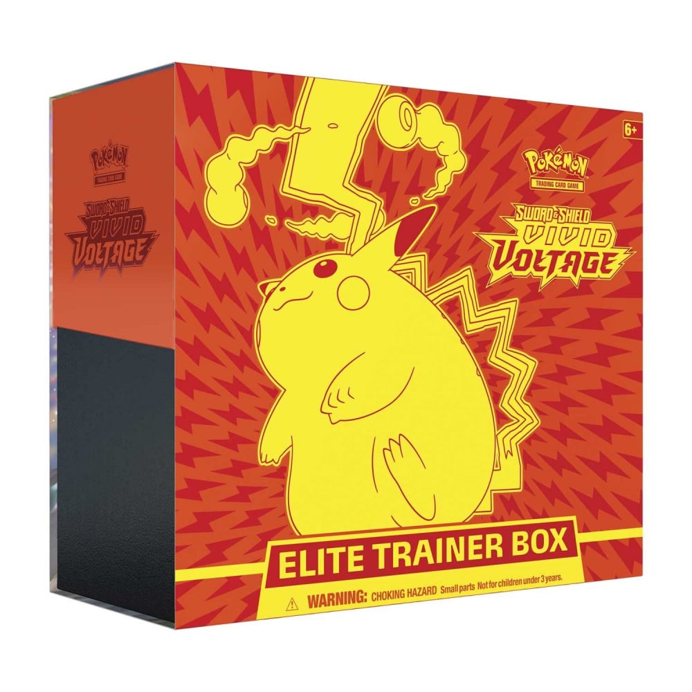 Pokemon Trading Card- Sword & Shield - Vivid Voltage Elite Trainer Box
