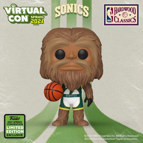 Funko Squatch - Sonics ECCC 2021 Spring Convention Exclusive