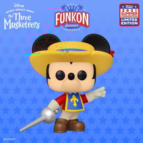 Funko POP Disney: Mickey- 3 Musketeers Mickey