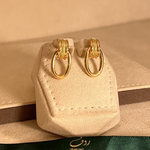 حلق ذهب عيار18-5375