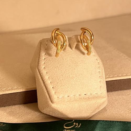 حلق ذهب عيار18-5372