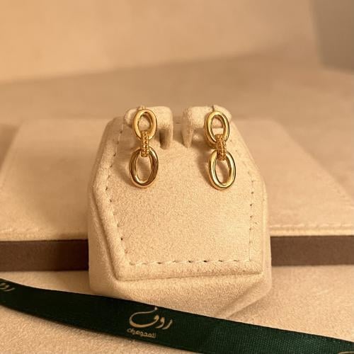 حلق ذهب عيار18-5503