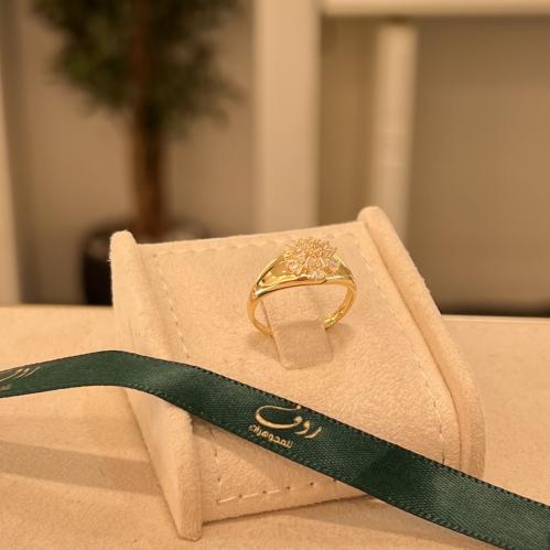 خاتم ذهب عيار18-5280