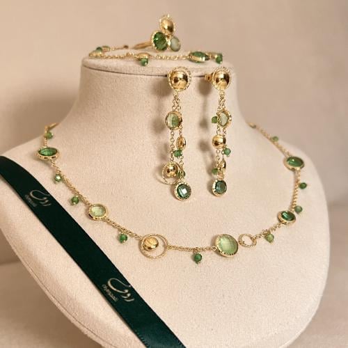 طقم ذهب براند(Daniela Coaro)عيار18–5571