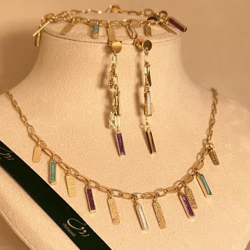 طقم بدون خاتم ذهب عيار18-5321