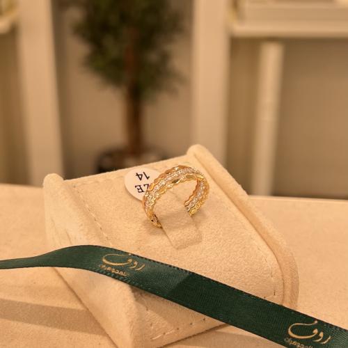 خاتم مقاس(10) ذهب عيار18-5288