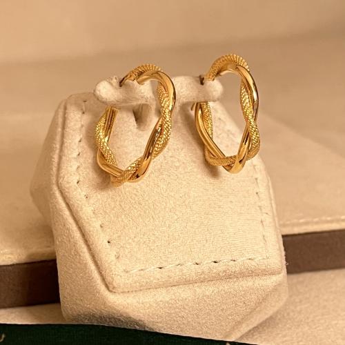 حلق ذهب عيار18-5390