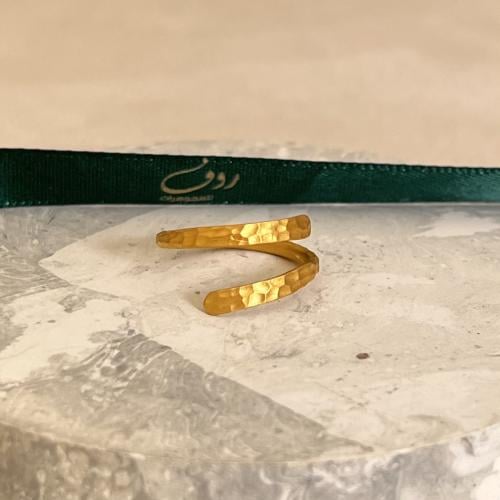 خاتم شغل يدوي ذهب عيار21–5541