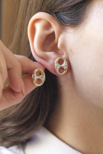 حلق AQUA ذهب عيار18–4660