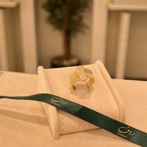 خاتم ذهب عيار18-5266