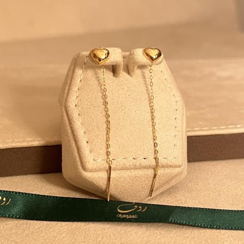 حلق ذهب عيار18-5515