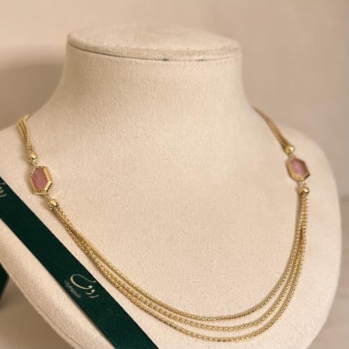 عقد ذهب براند(Daniela Coaro)عيار18–5591