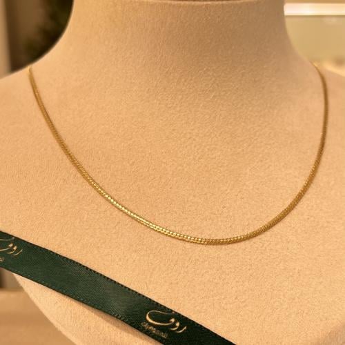 عقد السنيك ذهب عيار18(40سم)-5294