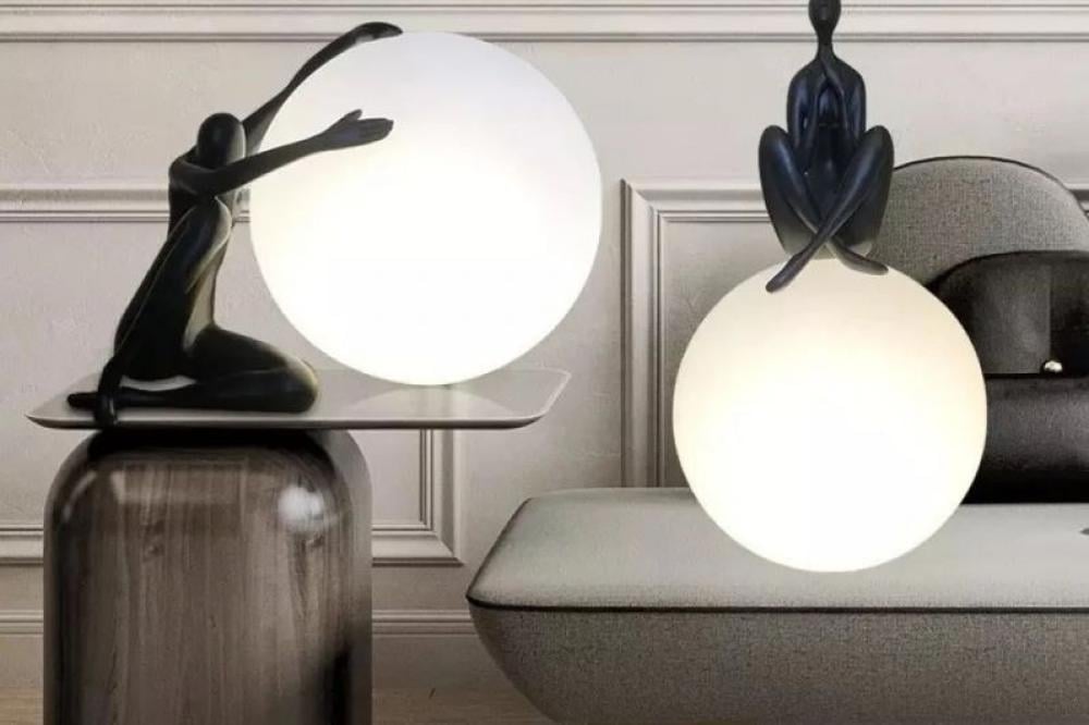 اضاءة طاولة الطعام