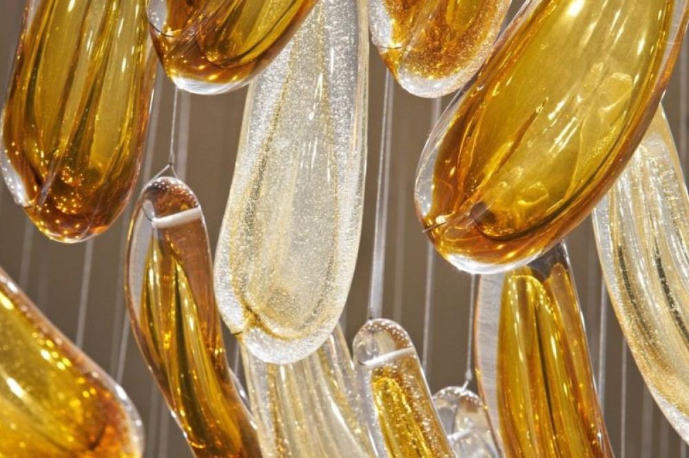 توزيع إضاءة المطبخ