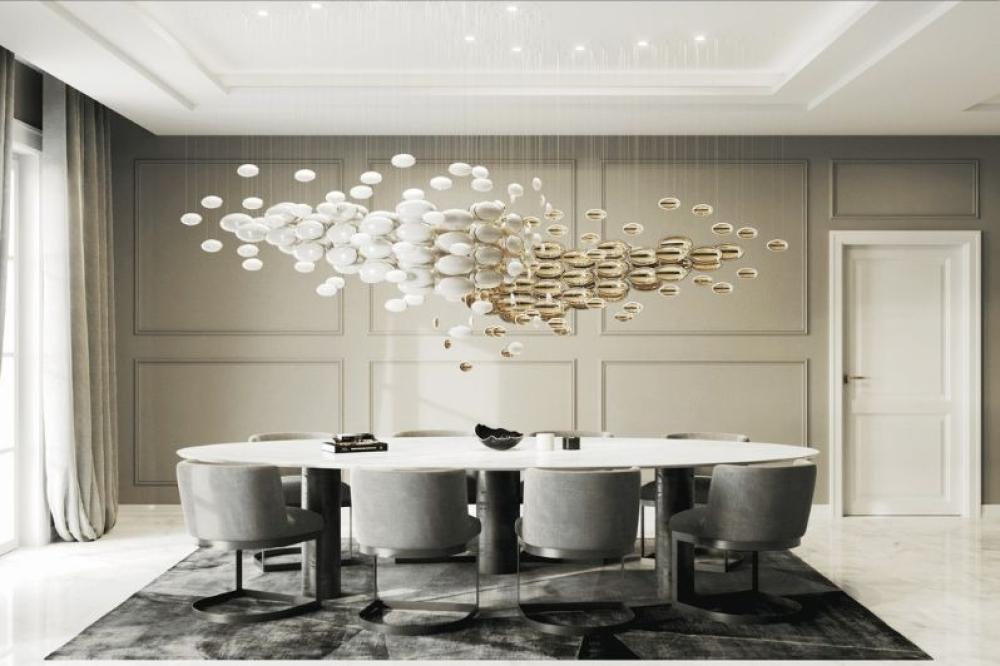 ثريات مودرن لمكاتب الشركات