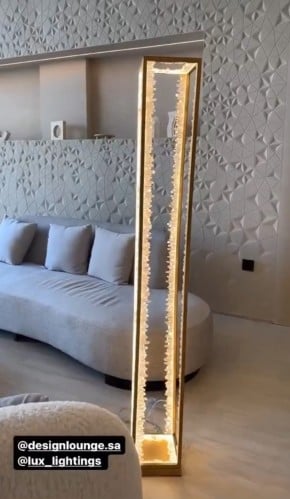 مصباح أرضي led من الكريستال LUX-F-1013