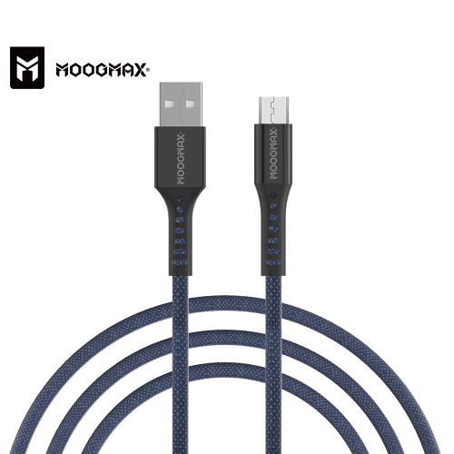 كيبل مايكرو USB قماشي جودة عالية ماركة موج ماكس لو...