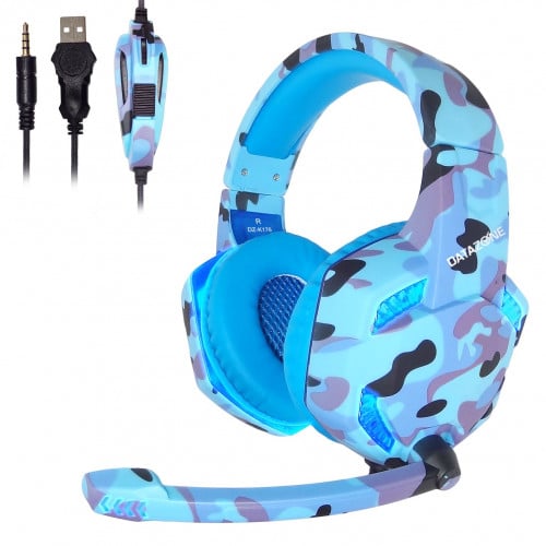 Blue discount camo headphones