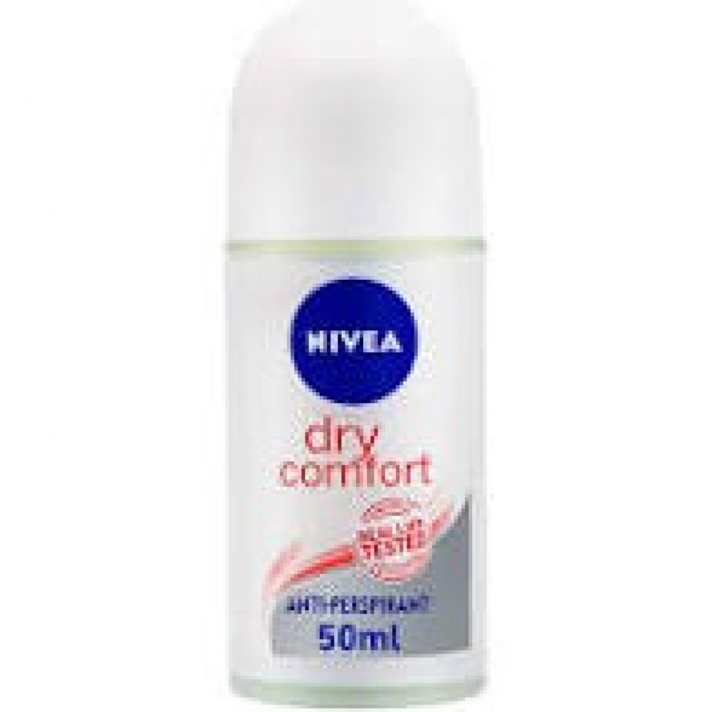 Stadium genetisch Discriminatie op grond van geslacht Nivea Deo Dry Comfort Roll-On Deodorant For Women 50 ml - متجر قدي gaudy  shop