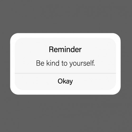 ملصق - Reminder Be kind to yourself