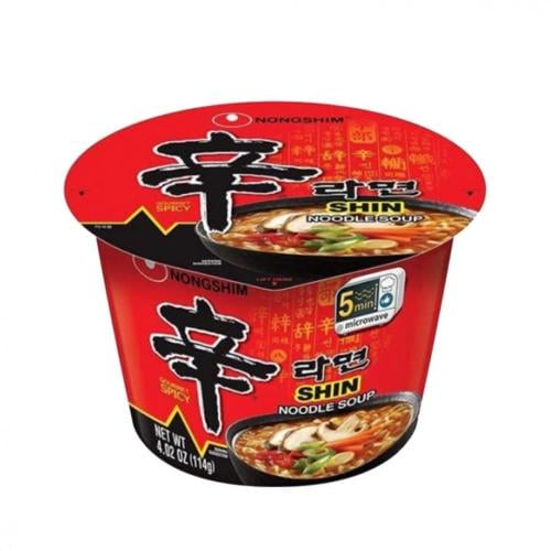 نودلز كوب كبير شن راميون الكورية - نكهة التوابل والفلفل الحار