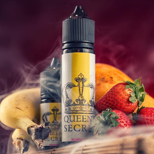 نكهة فيب كوين سيكرت سر الملكة كوكتيل بارد مانجو موز فراولة خطيرة مرة Queen's Secret Vape