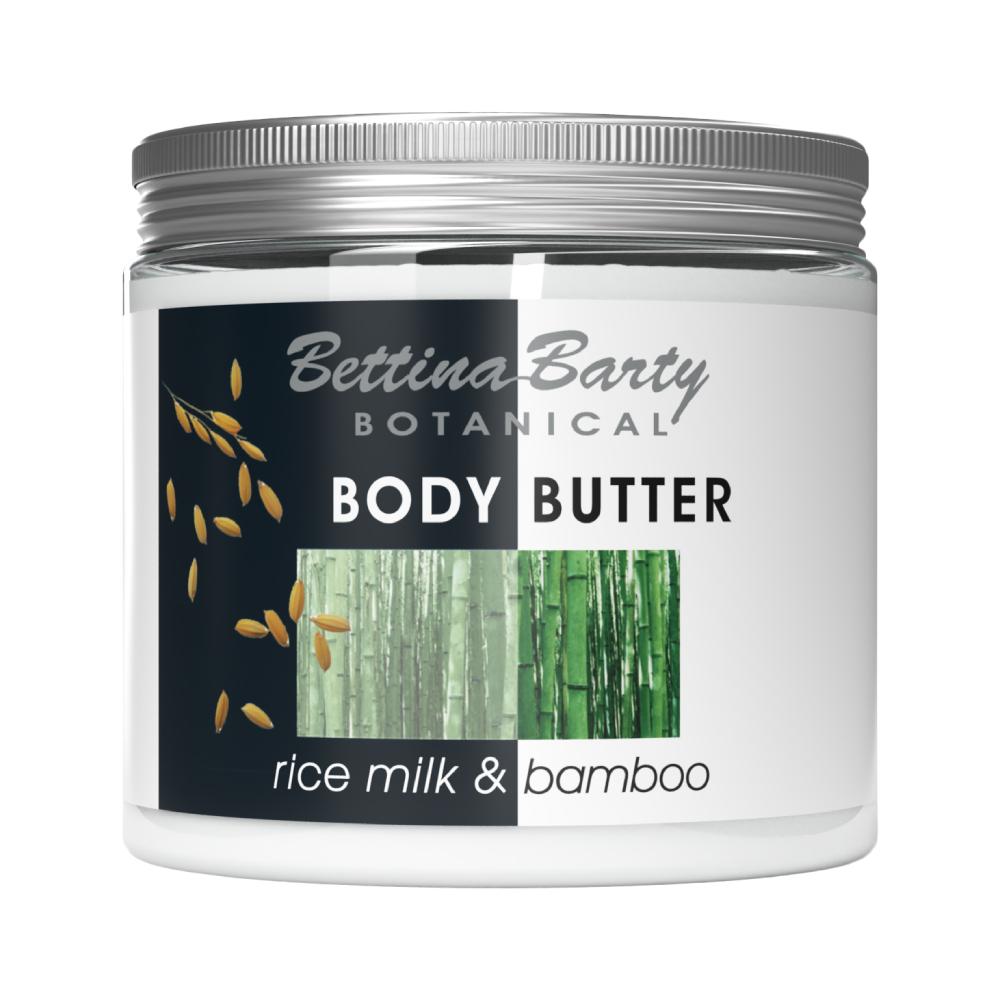 Bettina Barty Bamboo Rice Milk Body Butter 400ml  Deep Hydration -