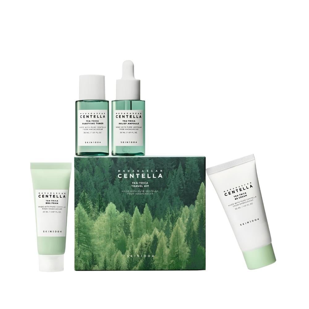 Skin1004 Madagascar Centella Teatrica Travel Skincare Set - 4pcs