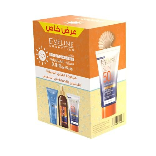 مجموعة التسمير والحماية من الشمس ( واقي شمس 50 مل...
