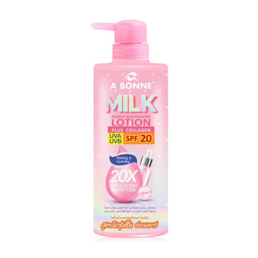 Abon Milk & Collagen Body Lotion 500ml - Nourishing Skin