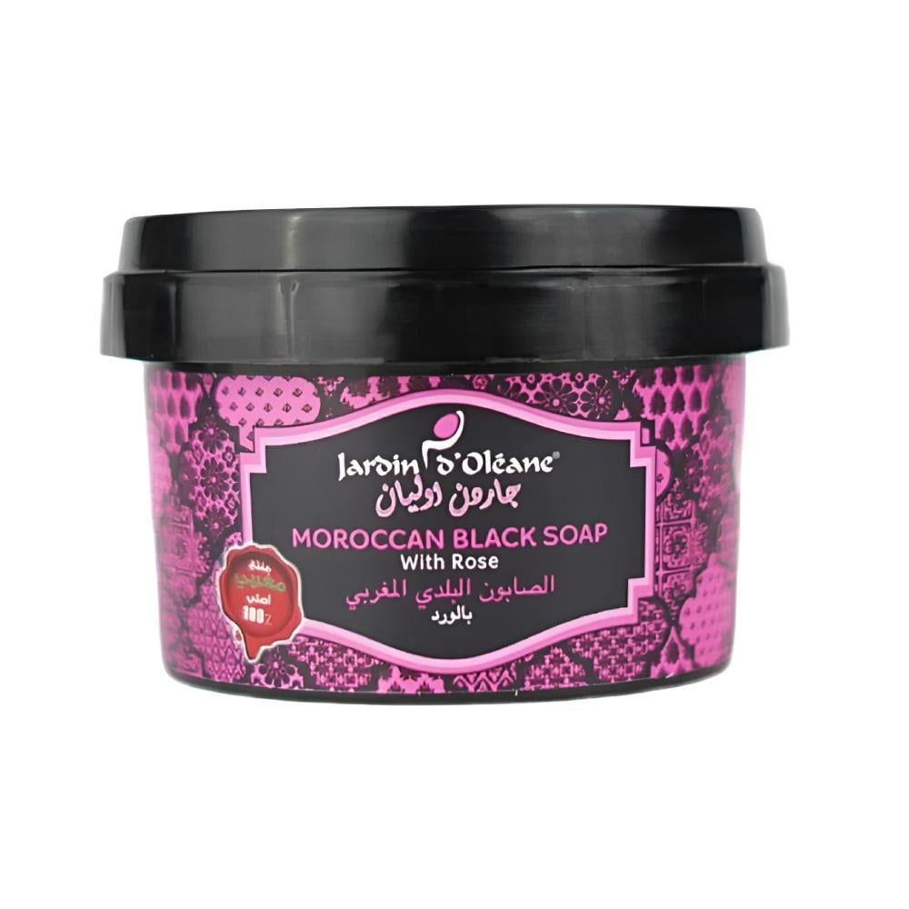 Garden Olean Moroccan Bath Soap Rose 250g – Deep Cleansing