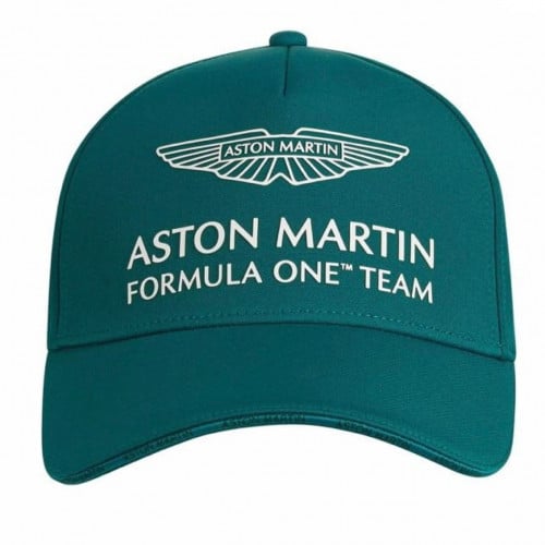 Aston Martin Green And White Cap