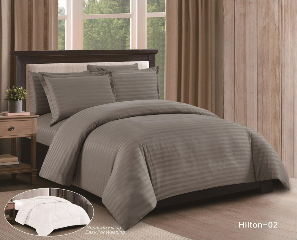 مفرش فندقي - مزدوج صيفي 7 قطع