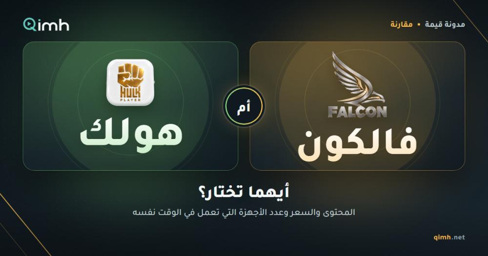 الفرق بين اشتراك فالكون وهولك: أيهما يناسب بيتك؟