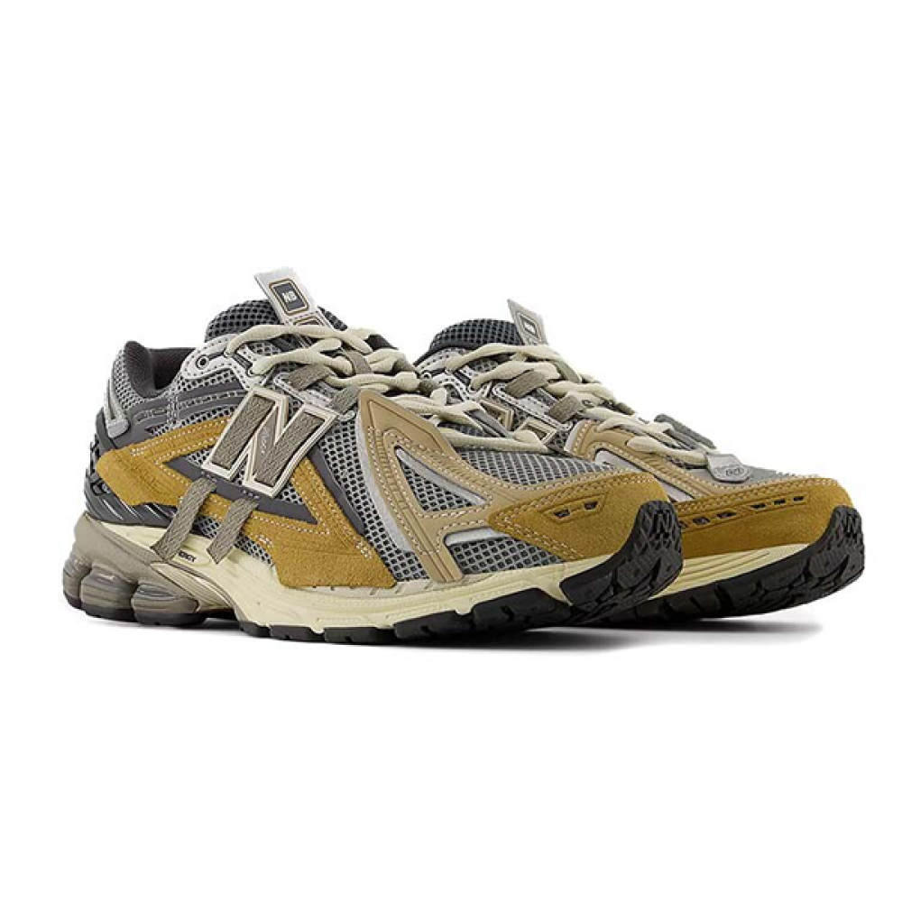 New Balance 1906 Unisex Running Sneakers in Grey and Olive - E